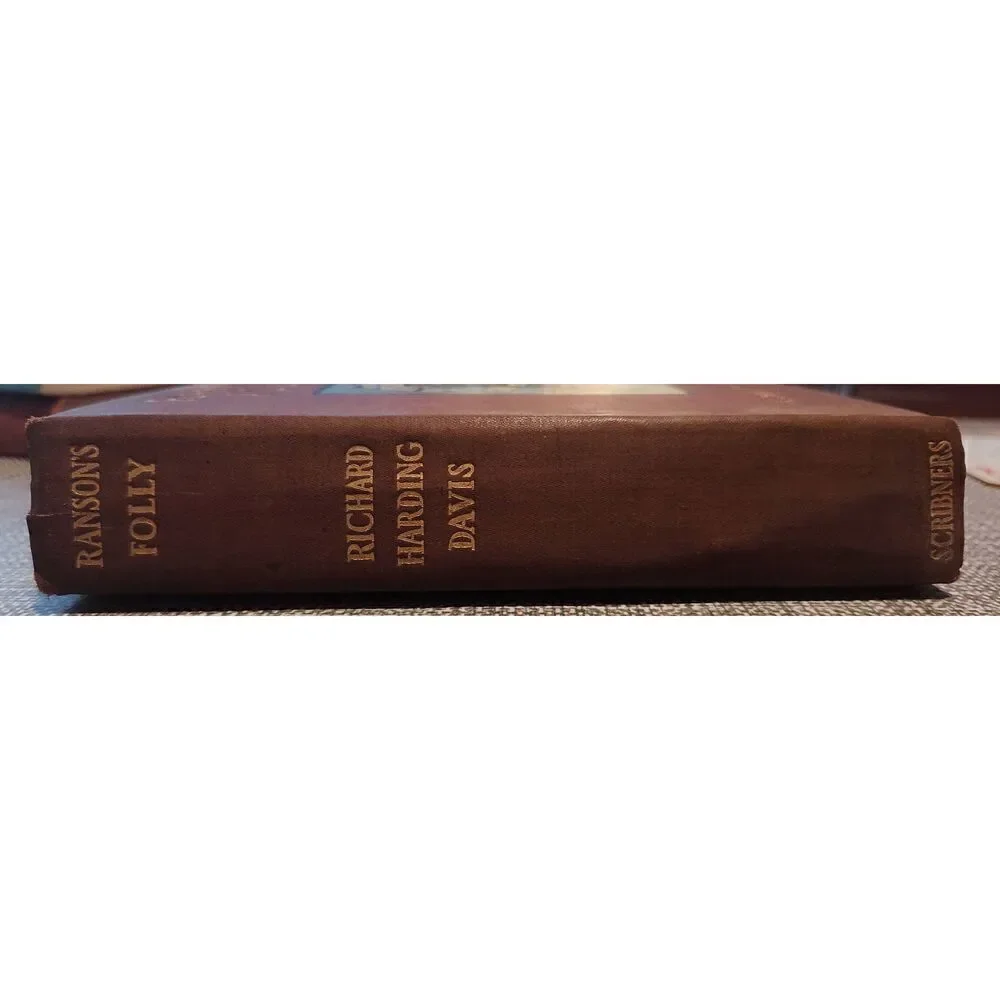 Ranson's Folly By Richard Harding Davis Vintage HC 1902 1st Edition Western